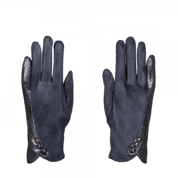 Γυναικεία γάντια Pina μπλε, 3 - Kalapod.gr